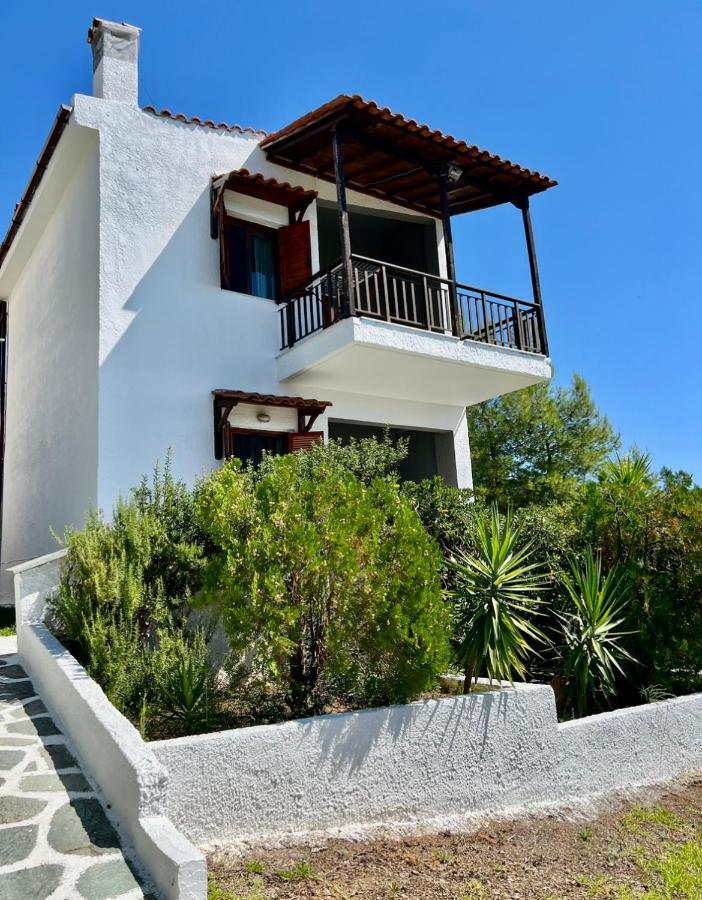 Summer Luxury Villa With Sea View Metamorfosi  Bagian luar foto