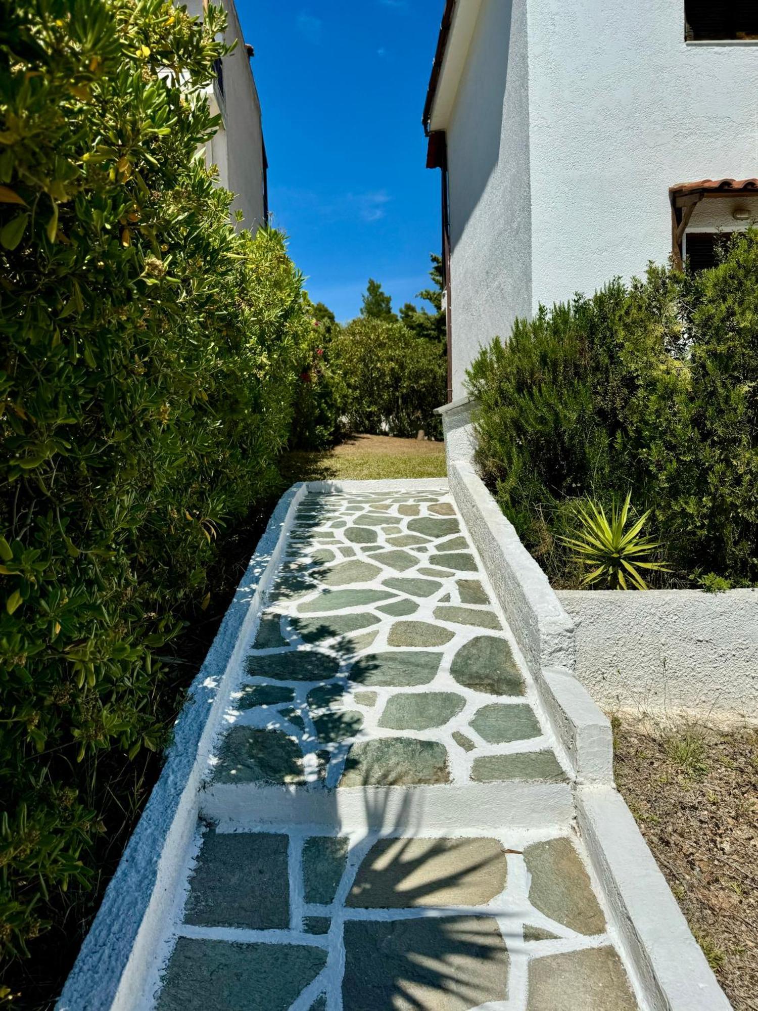 Summer Luxury Villa With Sea View Metamorfosi  Bagian luar foto