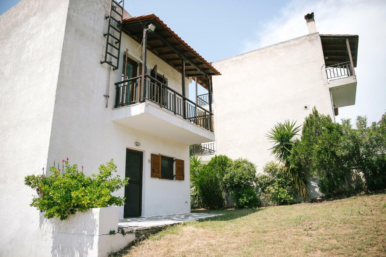 Summer Luxury Villa With Sea View Metamorfosi  Bagian luar foto
