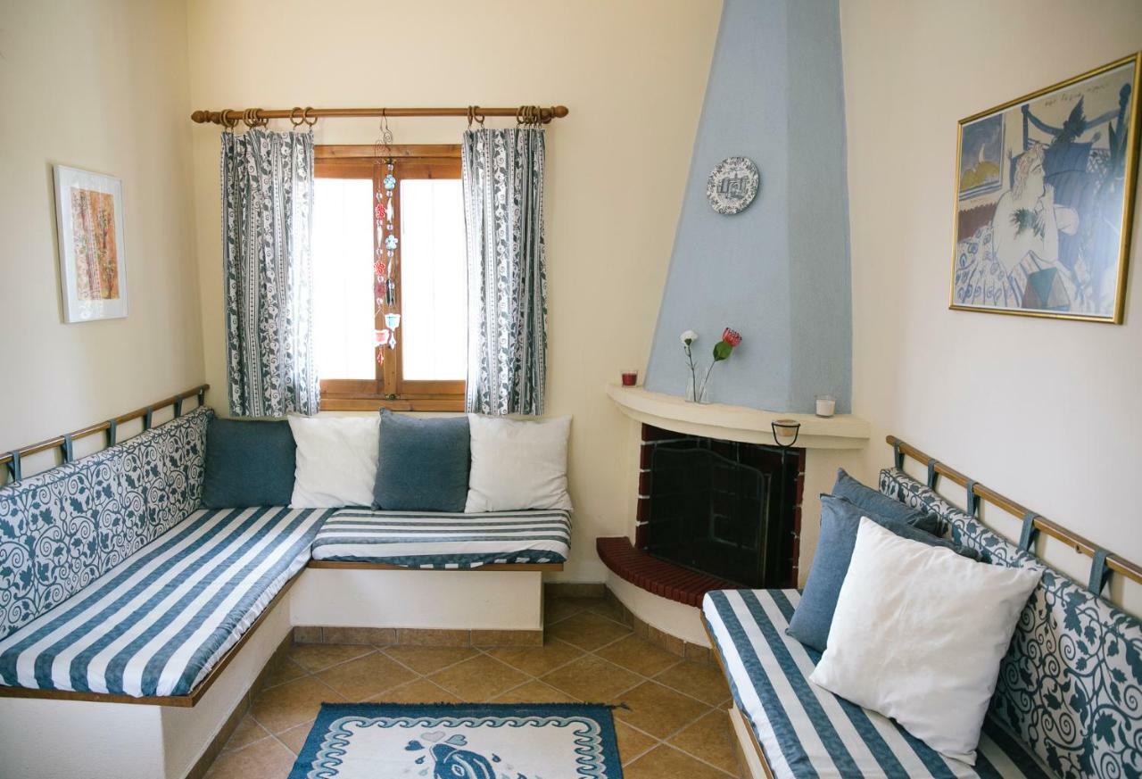 Summer Luxury Villa With Sea View Metamorfosi  Bagian luar foto