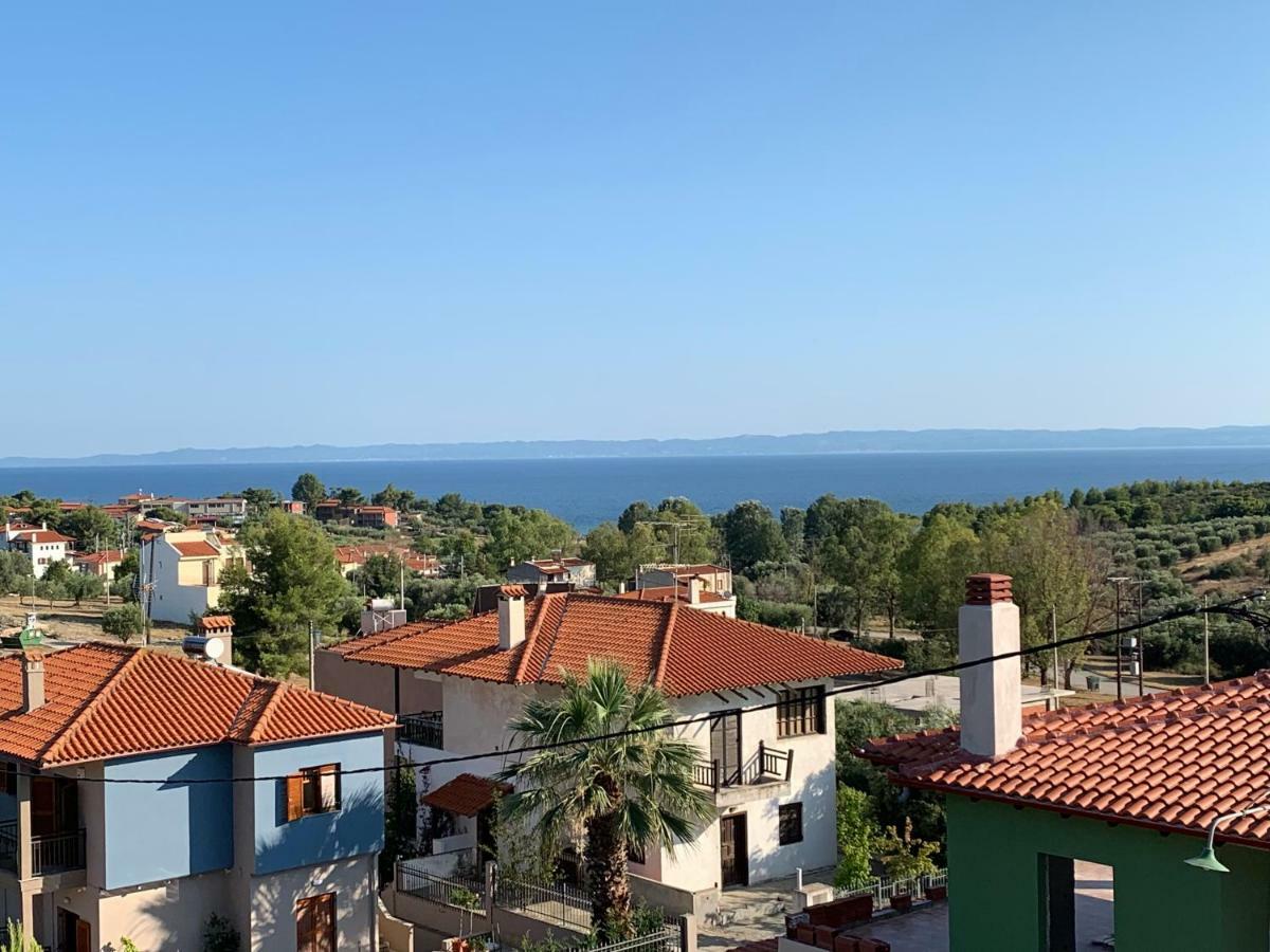 Summer Luxury Villa With Sea View Metamorfosi  Bagian luar foto